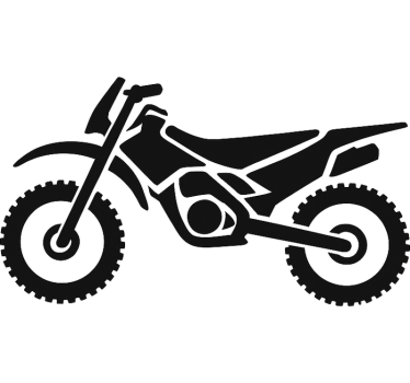 Motorrad folie pure enduro linie - TenStickers