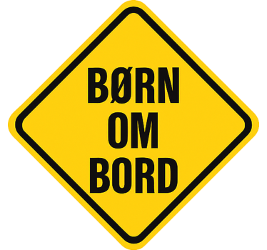 Fahrrad aufkleber geboren an bord - TenStickers