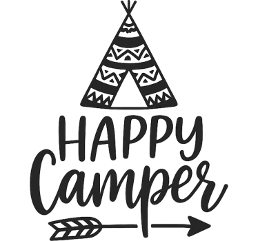 Wohnmobil aufkleber boho stil tipi - TenStickers