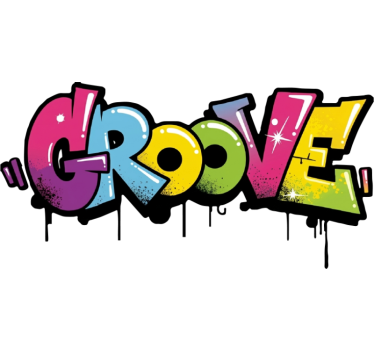 Autoaufkleber im stylischen funky-graffiti-design - TenStickers