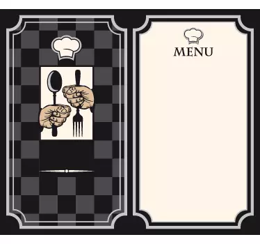 Menu Whiteboard Folie - TenStickers