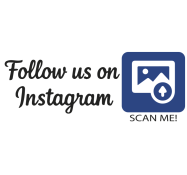 Wandtattoo technologie bunter instagram qr-code - TenStickers
