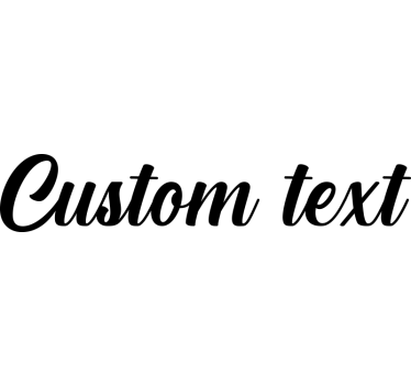 Lkw aufkleber rückfahrzeug individueller text - TenStickers