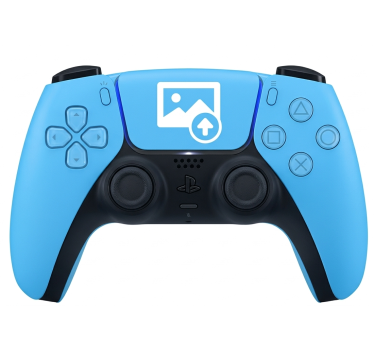 Ps5 skin mit personalisiertem ps5 controller - TenStickers