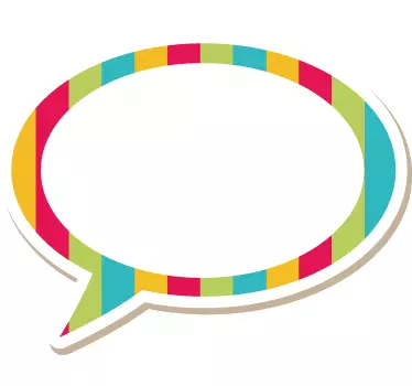 Wandtattoo Sprechblase Schlafen - TenStickers