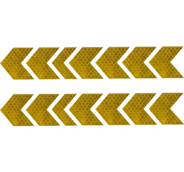 Personalisierter aufkleber chevron-muster aufkleber - TenStickers