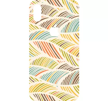 Sticker iphone wellenmuster - TenStickers