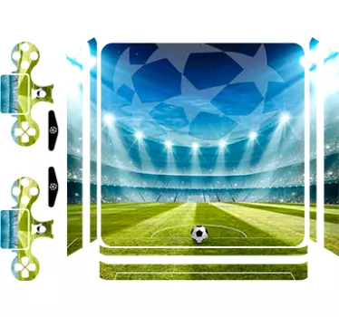 Fußballstadion Meister PS4 Sticker - TenStickers