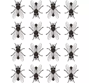Fliegen Toiletten Ziel Sticker - TenStickers