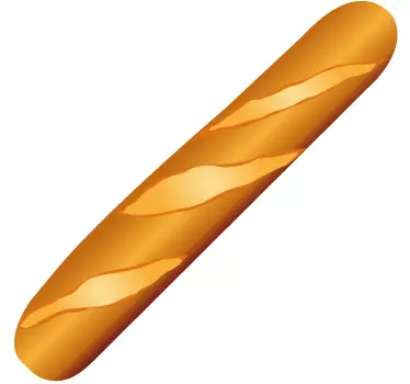 Küchen Aufkleber Baquette - TenStickers