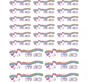 Personalisierte notizbuchaufkleber - TenStickers