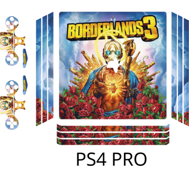 PS4 Aufkleber gaming-heldenszene - TenStickers