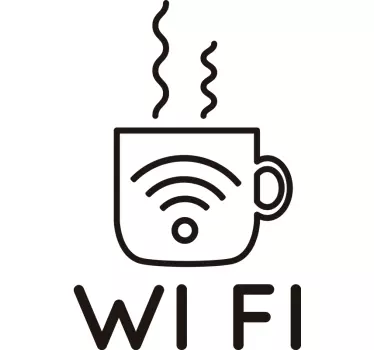 Schaufenster Folie kaffeetassensymbol - TenStickers