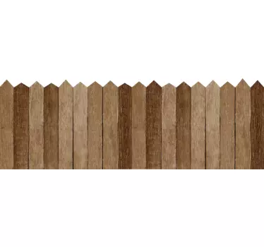 Aufkleber Bett Kopfteile aus holz - TenStickers