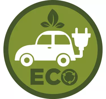 Aufkleber Auto ökologisch - TenStickers