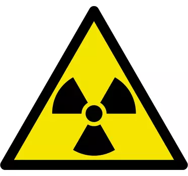 Bad Sticker Radioaktivität - TenStickers