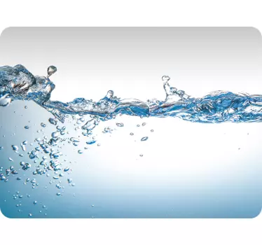 Laptop Aufkleber wasserspritzer-design - TenStickers
