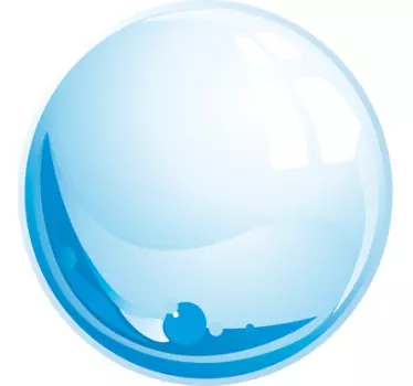 Wandtattoo fürs Bad Wassertropfen - TenStickers