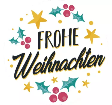 Weihnachtsaufkleber für Geschenke - TenStickers