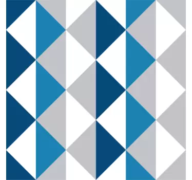 Geometrischer bordüren aufkleber - TenStickers