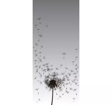 Pusteblume Folie Duschkabine - TenStickers