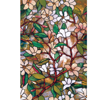 Buntglas Fensterfolie - TenStickers