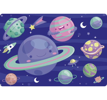 Laptop Folie bunter astraler - TenStickers