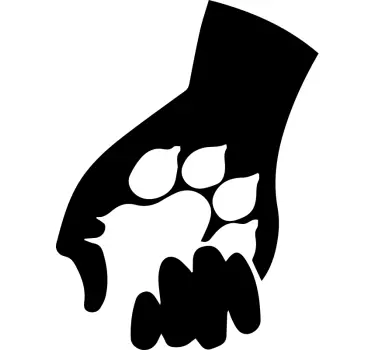 Hundeliebhaber Laptopaufkleber - TenStickers