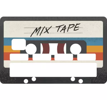 Kassette Kreditkarten Aufkleber - TenStickers