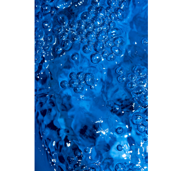Folie Kühlschrank sprudelnde blaue oberfläche - TenStickers