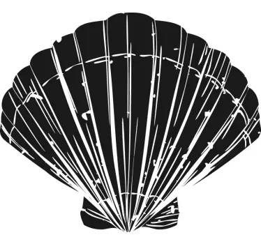 Wandtattoo Maritim Muschel - TenStickers
