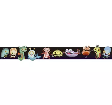 Bordüre selbstklebend mit lebhaften animationen - TenStickers