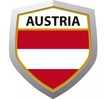Aufkleber Auto Österreich Emblem - TenStickers