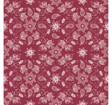 Klebefolie für Möbel Schöne paisley - TenStickers