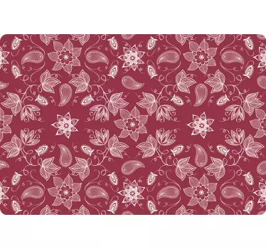 Laptop Aufkleber botanischer druckstil - TenStickers