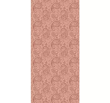 Folie kühlschrank im paisleymuster stil - TenStickers