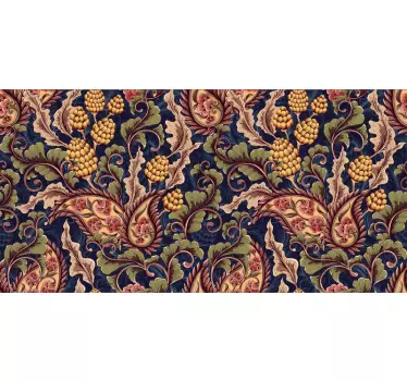 Realistische paisley illustration Möbelaufkleber - TenStickers