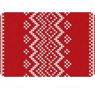 Laptop Aufkleber strickmusterbezug - TenStickers