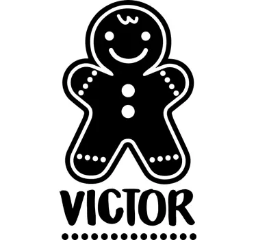Wandtattoo Weihnachten Weihnachtsplätzchen - TenStickers
