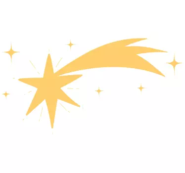 Wandtattoo Weihnachten Stern von bethlehem - TenStickers
