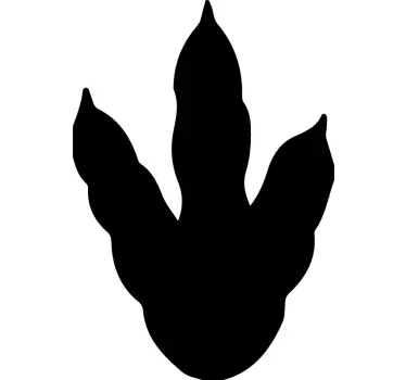 Dino Wandtattoo Fußabdrücke von Dinosauriern - TenStickers