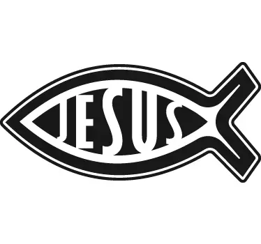 Jesus Aufkleber - TenStickers