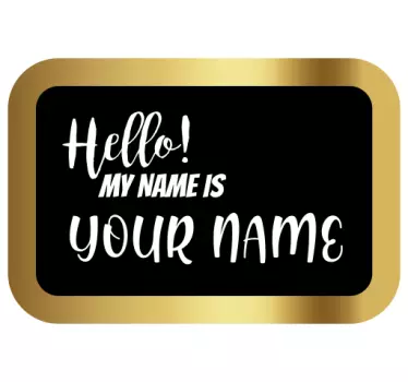 Wandtattoo sprüche personalisierte begrüßungswand - TenStickers