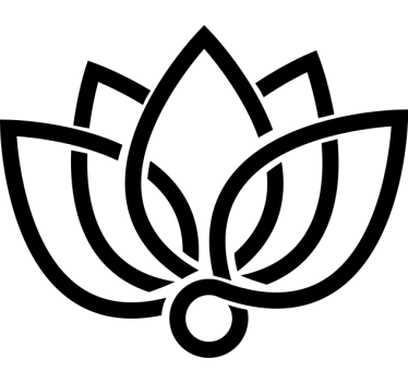 Autoaufkleber Lotus blume - TenStickers