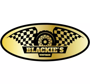 Autoaufkleber Blackie´s Vintage - TenStickers