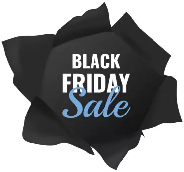 Wandtattoo Black Friday schwarzer Freitag Rabattangebot - TenStickers