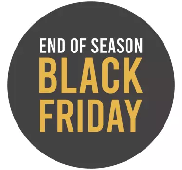 Wandtattoo Black Friday saisonschlussverkauf - TenStickers