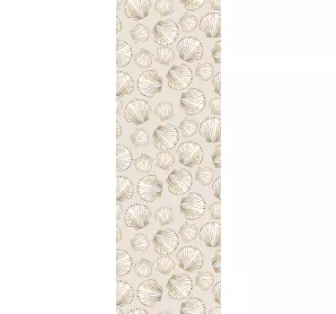 Kühlschrank Sticker Große und kleine muscheln - TenStickers