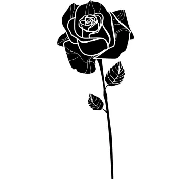Wandtattoo Sant Jordi Rose - TenStickers