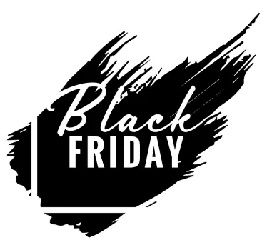 Schaufenster folie zum beeindruckenden black friday - TenStickers